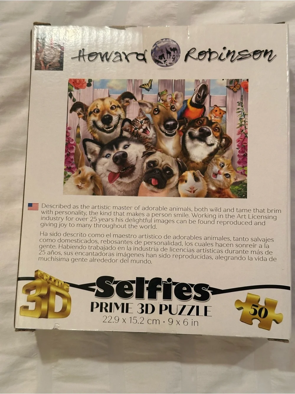 💥 $5 if bundled - Pet Selfies Prime 3D Puzzle Game Dog & Pet Puzzle 50 Pieces